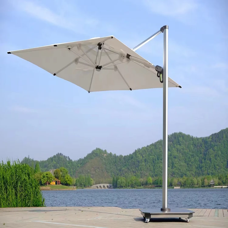 Garden Parasol With Base